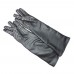 ARD CHAMPS Snake Catcher Gloves Heavy Duty Reptile Lizards Leather Gloves Black